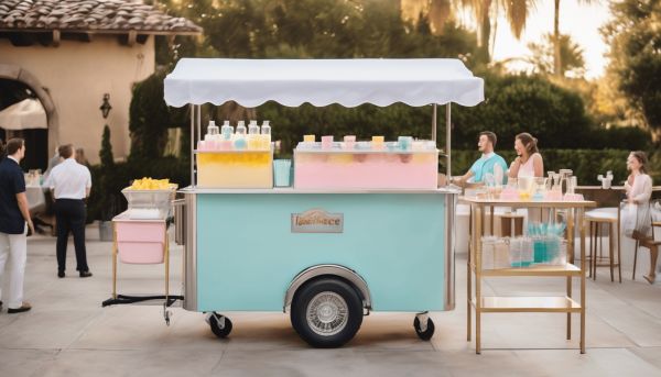 Louez votre machine à glace italienne pour un événement réussi